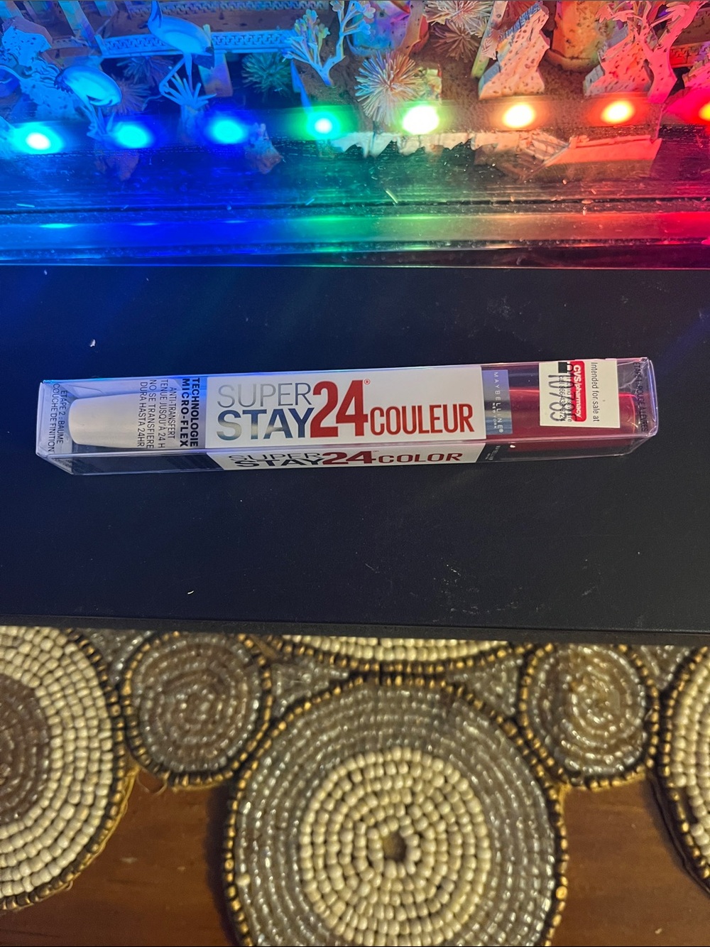 Maybelline Super Stay 24 Couleur Lip Color - Red and White Packaging